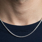 Men's Box Chain Necklace