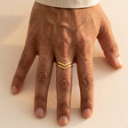 Men's Chevron Ring