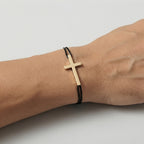 Men's Cross Bracelet