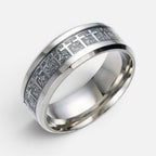 Men's Cross Grid Ring