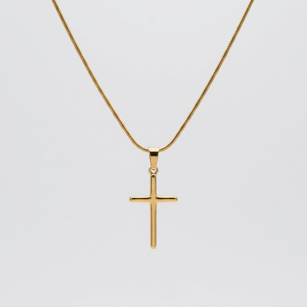 Men's Cross Pendant Necklace