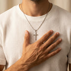 Men's Cross Pendant Necklace