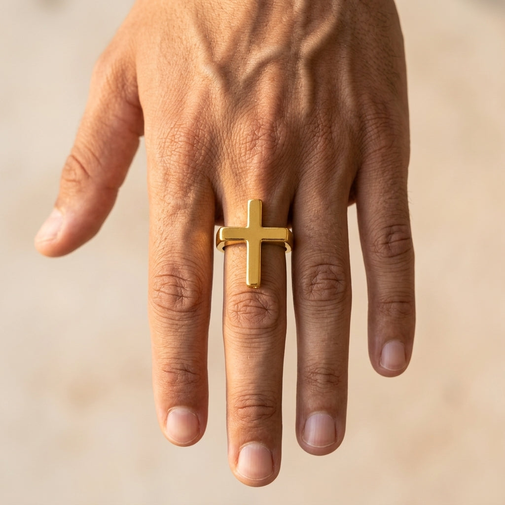 Men's Cross Ring