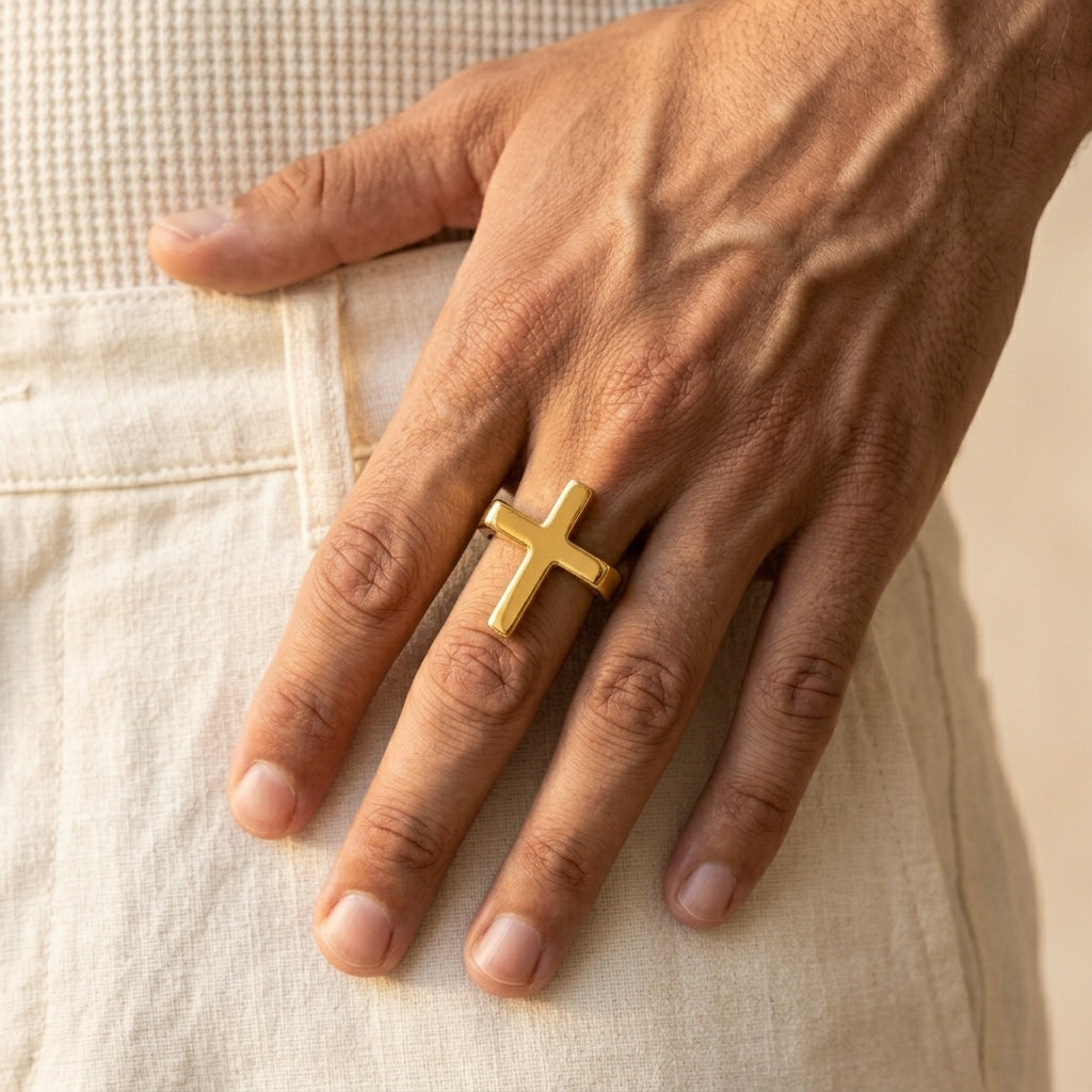 Men's Cross Ring