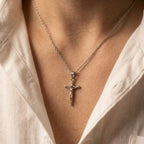 Men's Crucifix Pendant Necklace