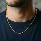 Men's Fine Box Chain Necklace