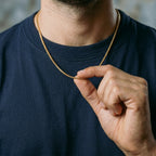 Men's Fine Box Chain Necklace