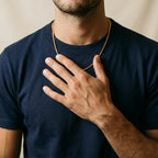 Men's Fine Box Chain Necklace