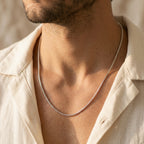 Men's Fine Box Chain Necklace