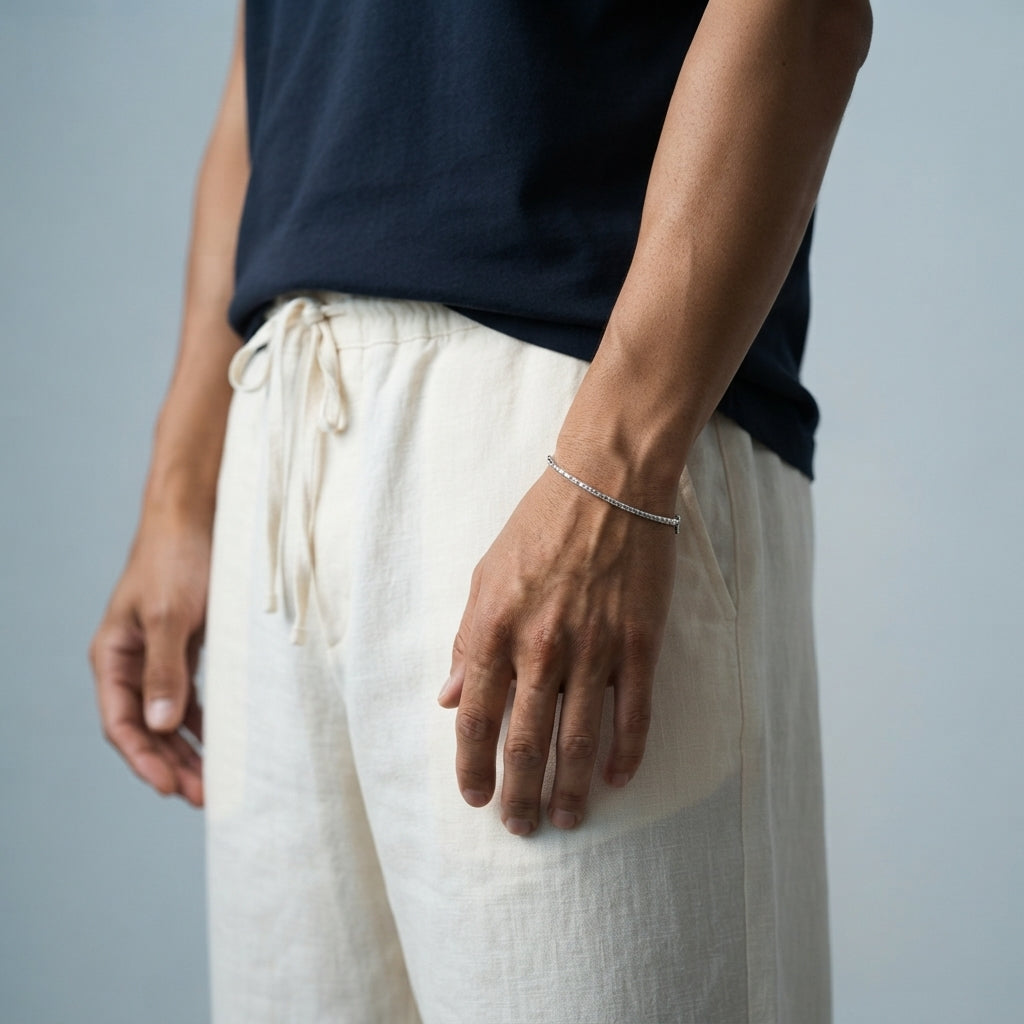 Men's Fine Chain Bracelet