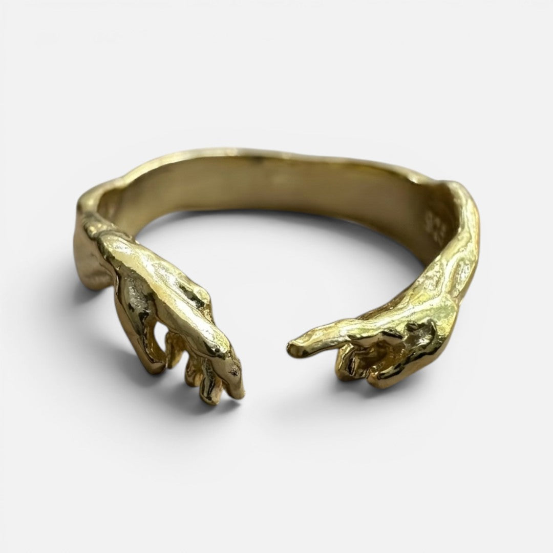 Men's Hands Cuff Ring