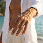 Men's Hands Cuff Ring