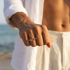 Men's Hands Cuff Ring