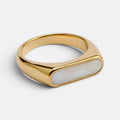 Men's Inlay Signet Ring