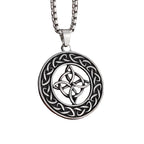Men's Knotwork Circle Necklace