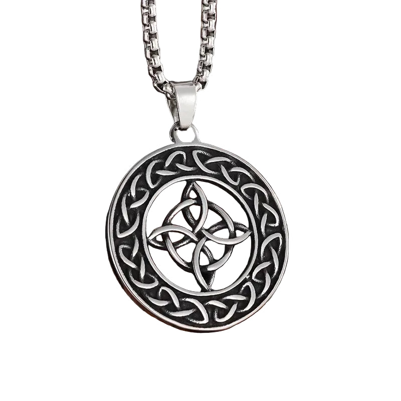 Men's Knotwork Circle Necklace