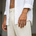 Men's Moon Phase Ring
