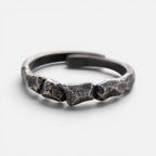Men's Ribbed Band Ring