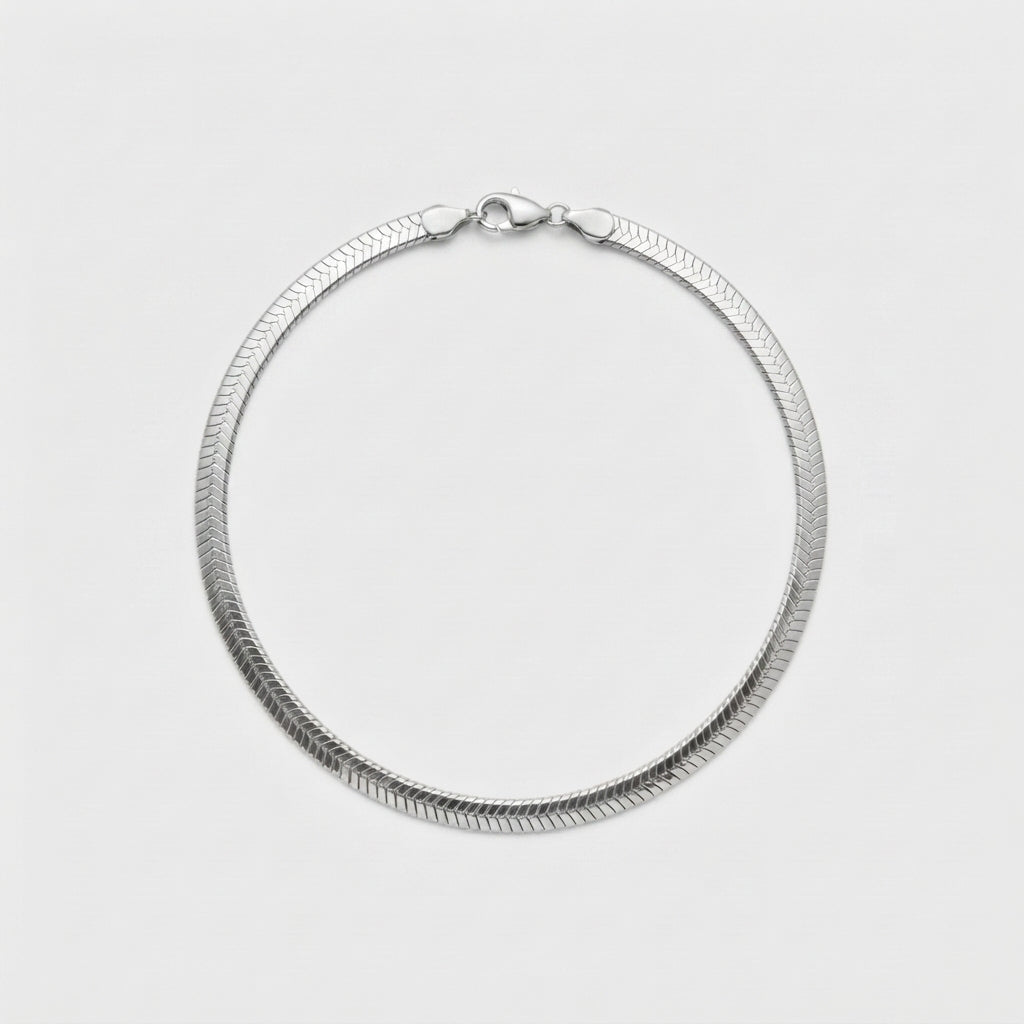 Men's Ribbed Chain Bracelet