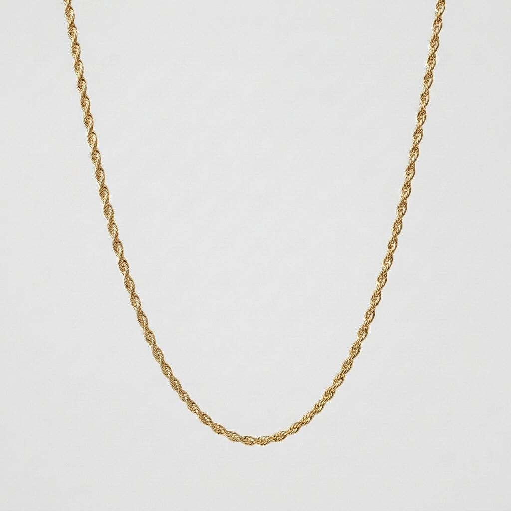 Men's Rope Chain Necklace