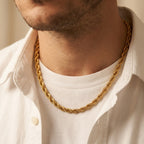 Men's Rope Chain Necklace
