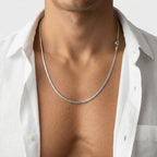 Men's Silver Link Chain Necklace