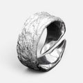 Men's Textured Wrap Ring