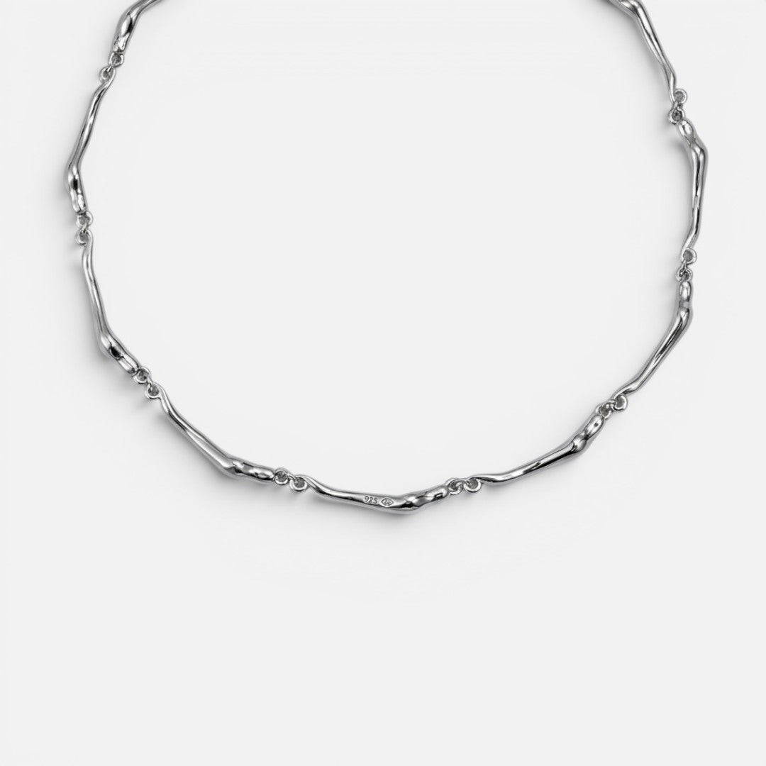 Men's Wavy Link Necklace