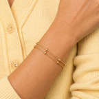 Women's Double-Layer Satellite Chain Bracelet