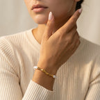 Women's Baroque Faux Pearl Bracelet