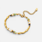 Women's Beaded Bar Bracelet