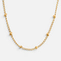 Women's Beaded Chain Choker