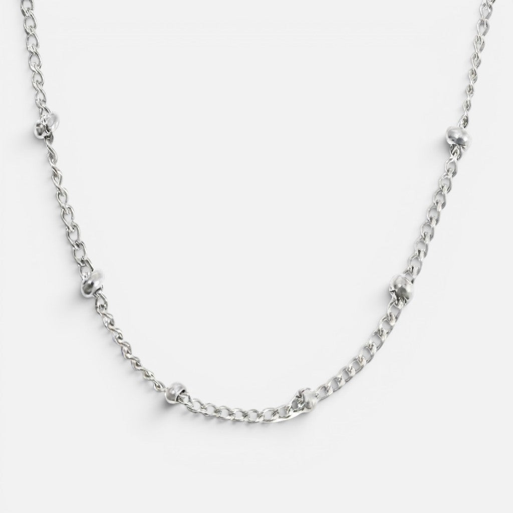 Women's Beaded Chain Choker