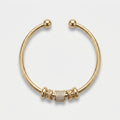 Women's Beaded Crystal Cuff Bangle