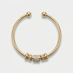 Women's Beaded Crystal Cuff Bangle