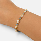 Women's Daisy Beaded Bracelet