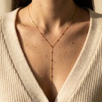 Women's Beaded Y Necklace