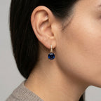 Women's Blue Stone Drop Earrings