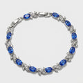 Women's Blue Stone Tennis Bracelet