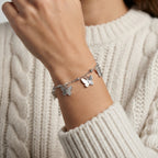 Women's Butterfly Charm Bracelet
