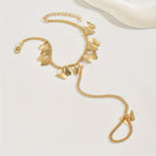 Women's Butterfly Finger Bracelet