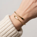 Women's Bypass Open Cuff Bangle