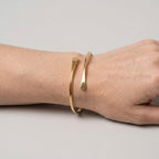 Women's Bypass Open Cuff Bangle