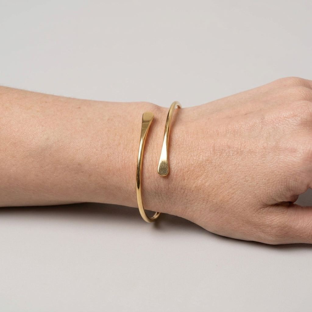 Women's Bypass Open Cuff Bangle