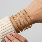 Women's Chain Bracelet Set