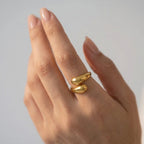 Women's Chunky Dome Ring
