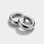 Women's Chunky Huggie Hoop Earrings