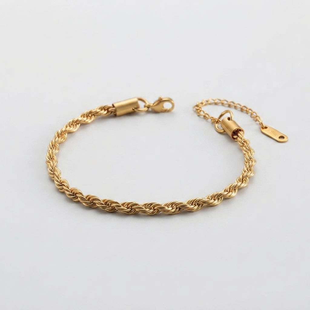 Women's Chunky Rope Chain Bracelet