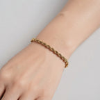 Women's Chunky Rope Chain Bracelet