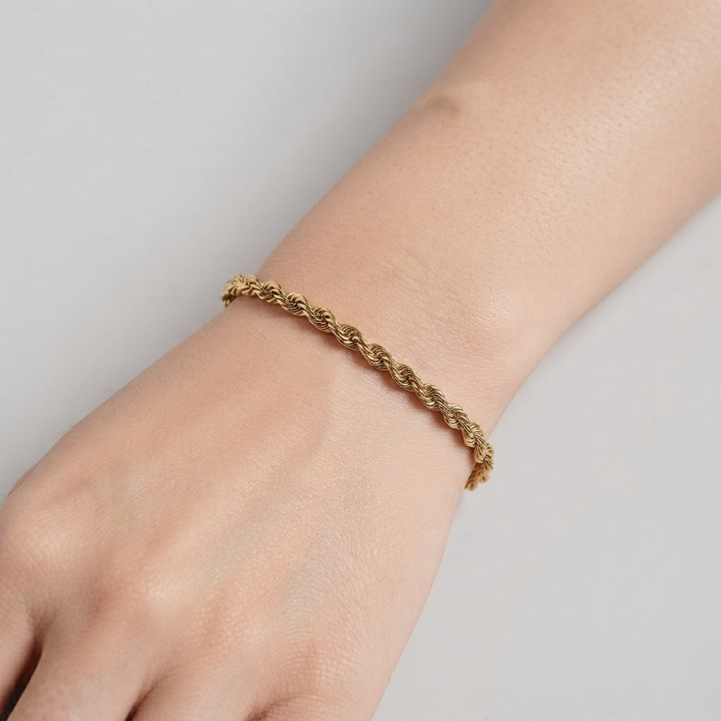 Women's Chunky Rope Chain Bracelet